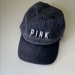 Victoria’s Secret PINK acid wash black/grey hat